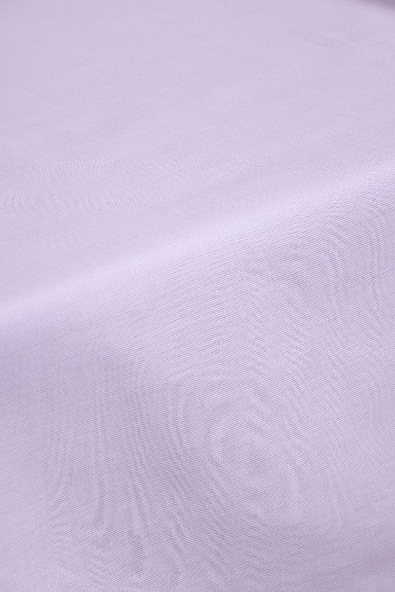 Скатерть с кружевом полулен 037 Лиловая дымка (однотон) (вид 9)