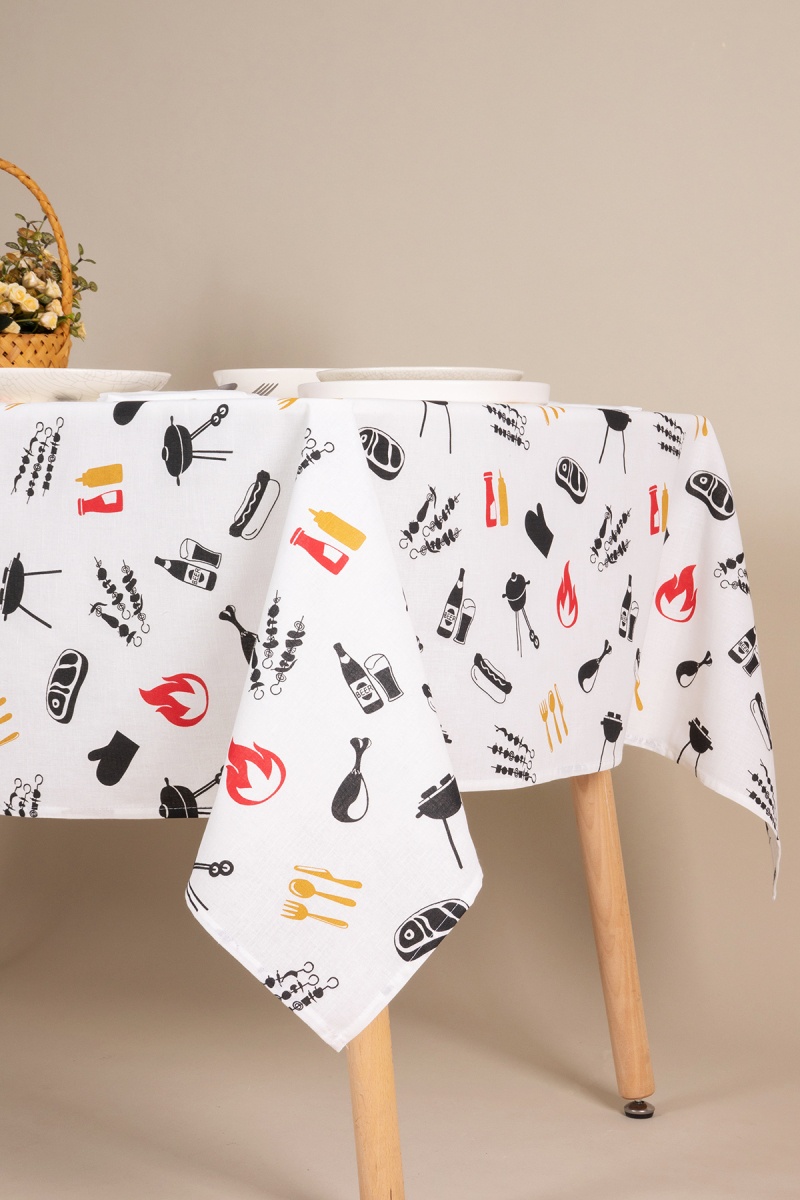 Скатерть полулен "ТЛ" Гриль