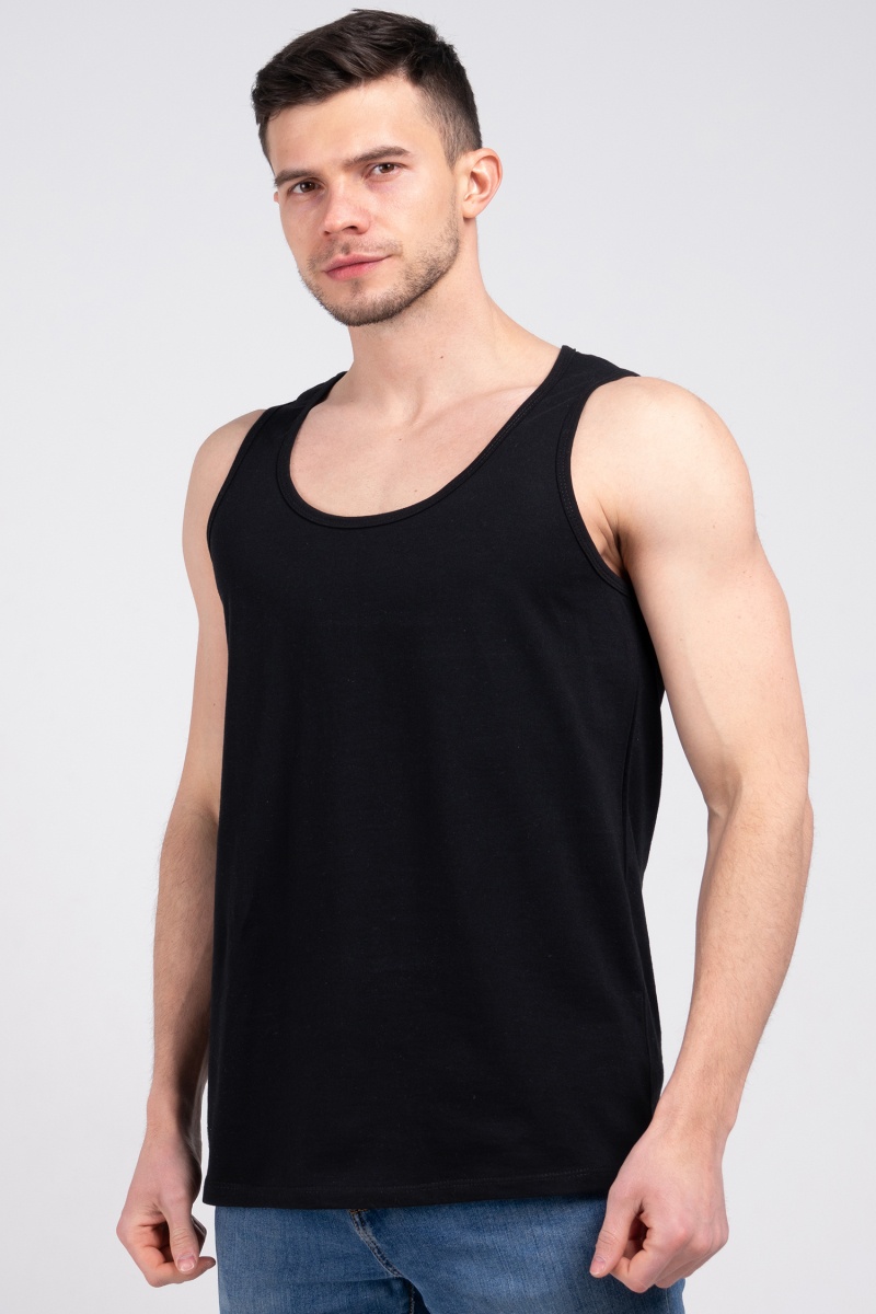 (СК) Майка мужская "Николай" черный