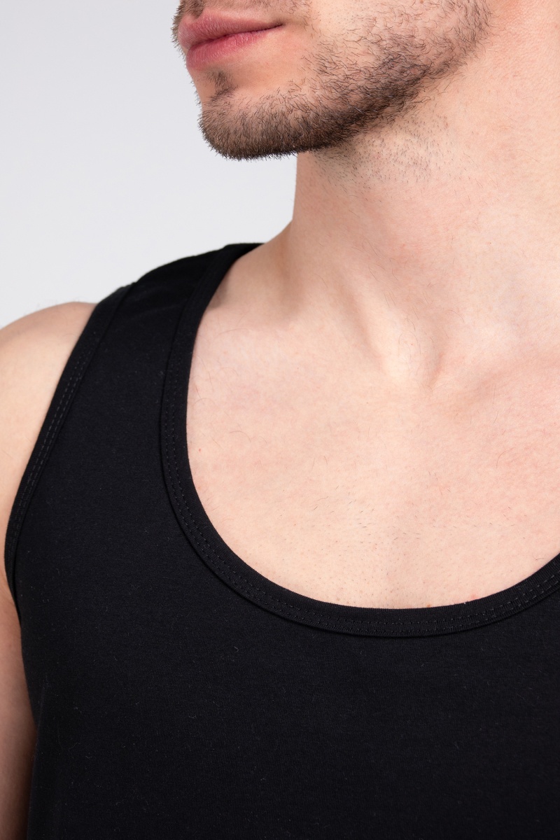 (СК) Майка мужская "Николай" черный