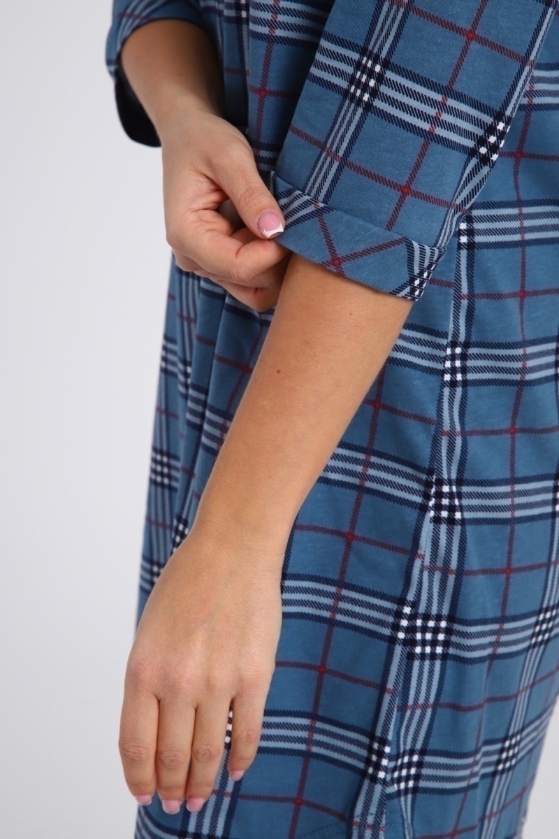 (ВНЛ) Туника 35887 (голубой)