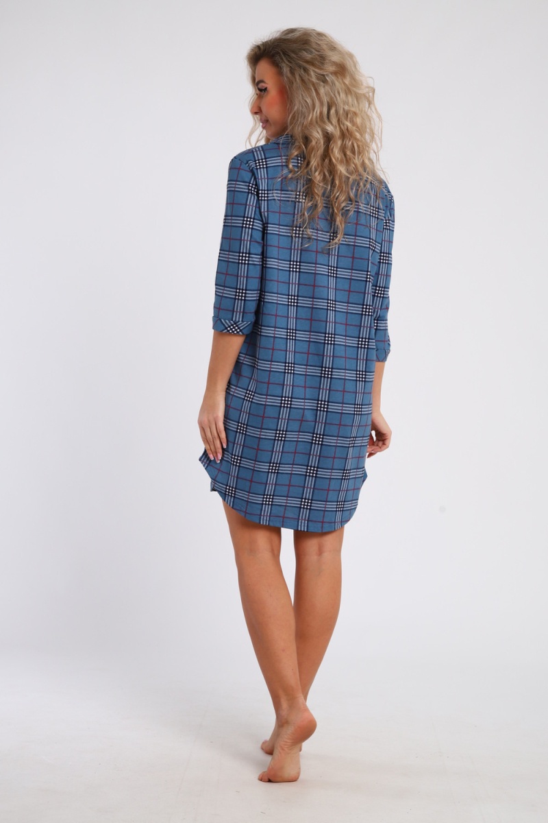 (ВНЛ) Туника 35887 (голубой)