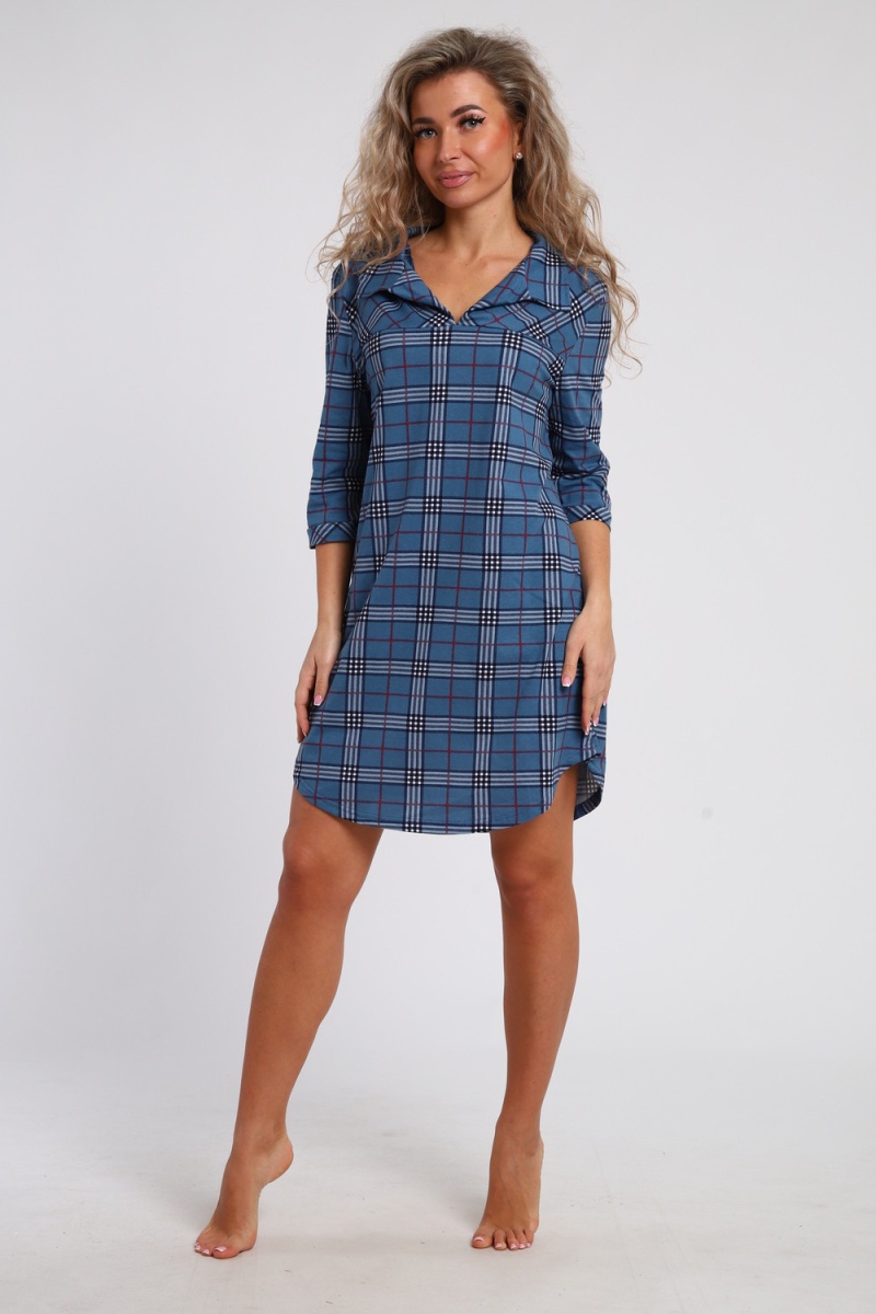 (ВНЛ) Туника 35887 (голубой)