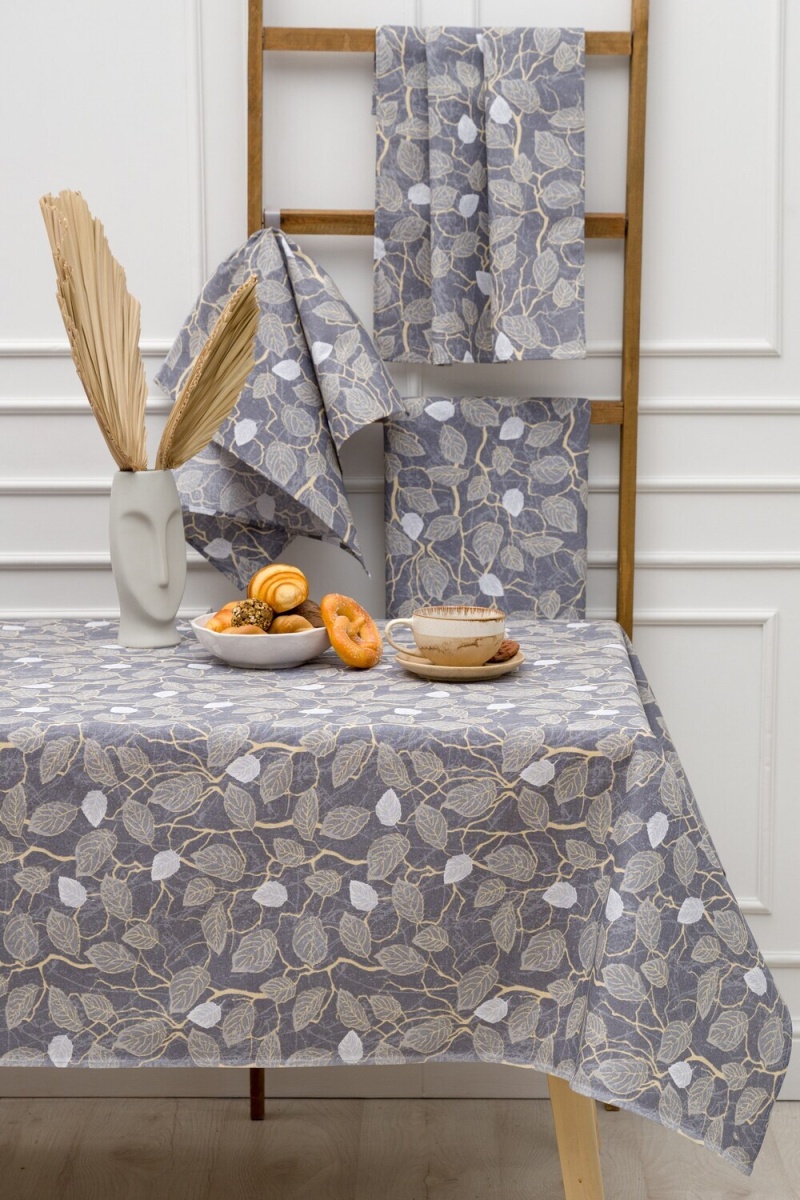 (ВНЛ) Скатерть Серенада (темно-серый)