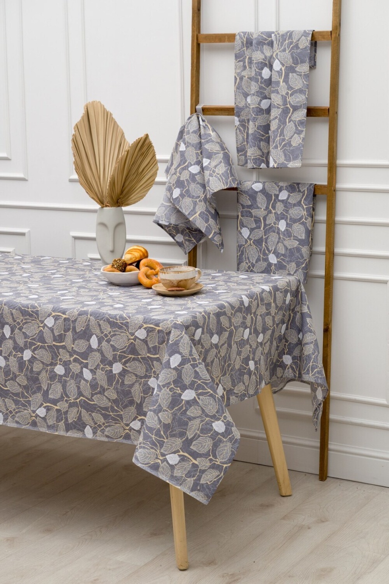 (ВНЛ) Скатерть Серенада (темно-серый)