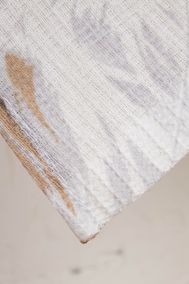 Набор вафельных полотенец (ТТ) 330 Радуйся простым вещам - 3 шт - 45х60 см