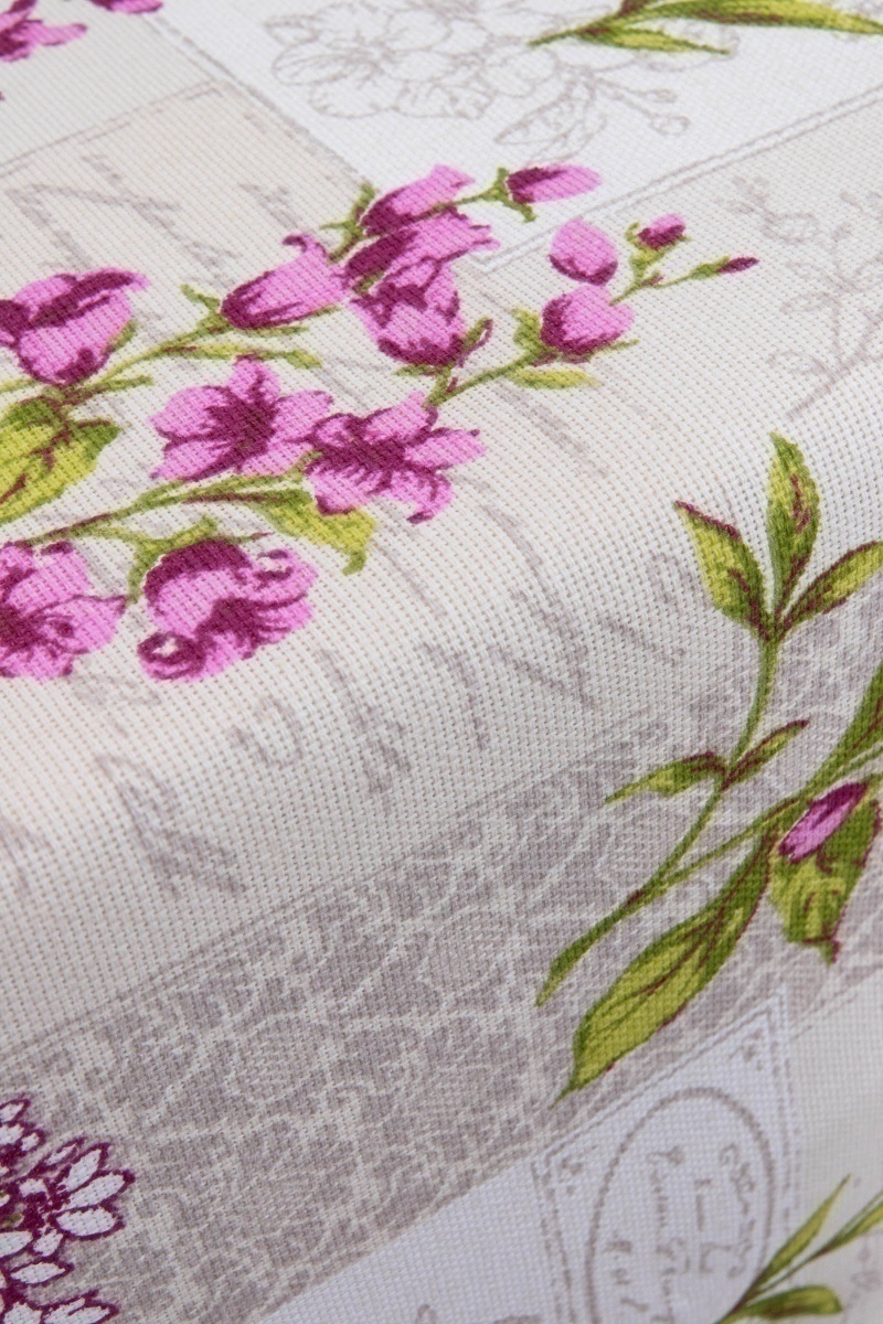 Скатерть с кружевом 021 Горные травы (вид 3)