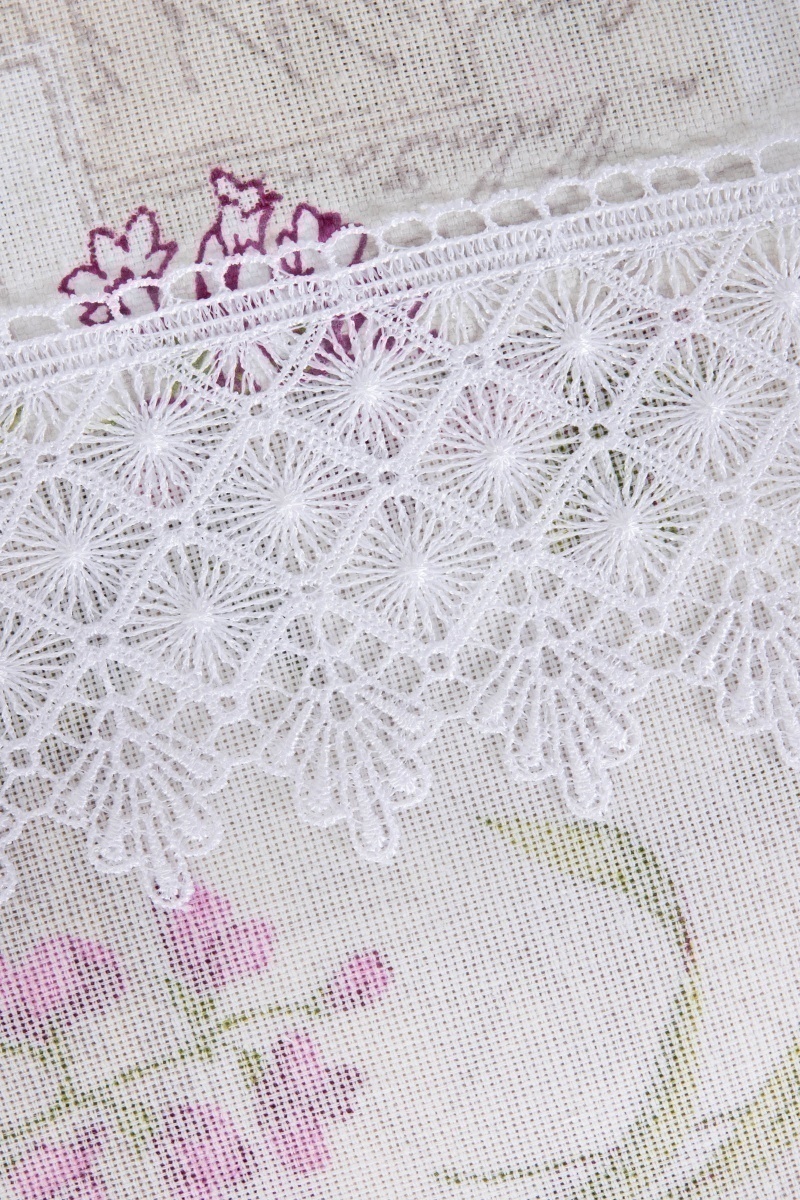 Скатерть с кружевом 021 Горные травы (вид 3)