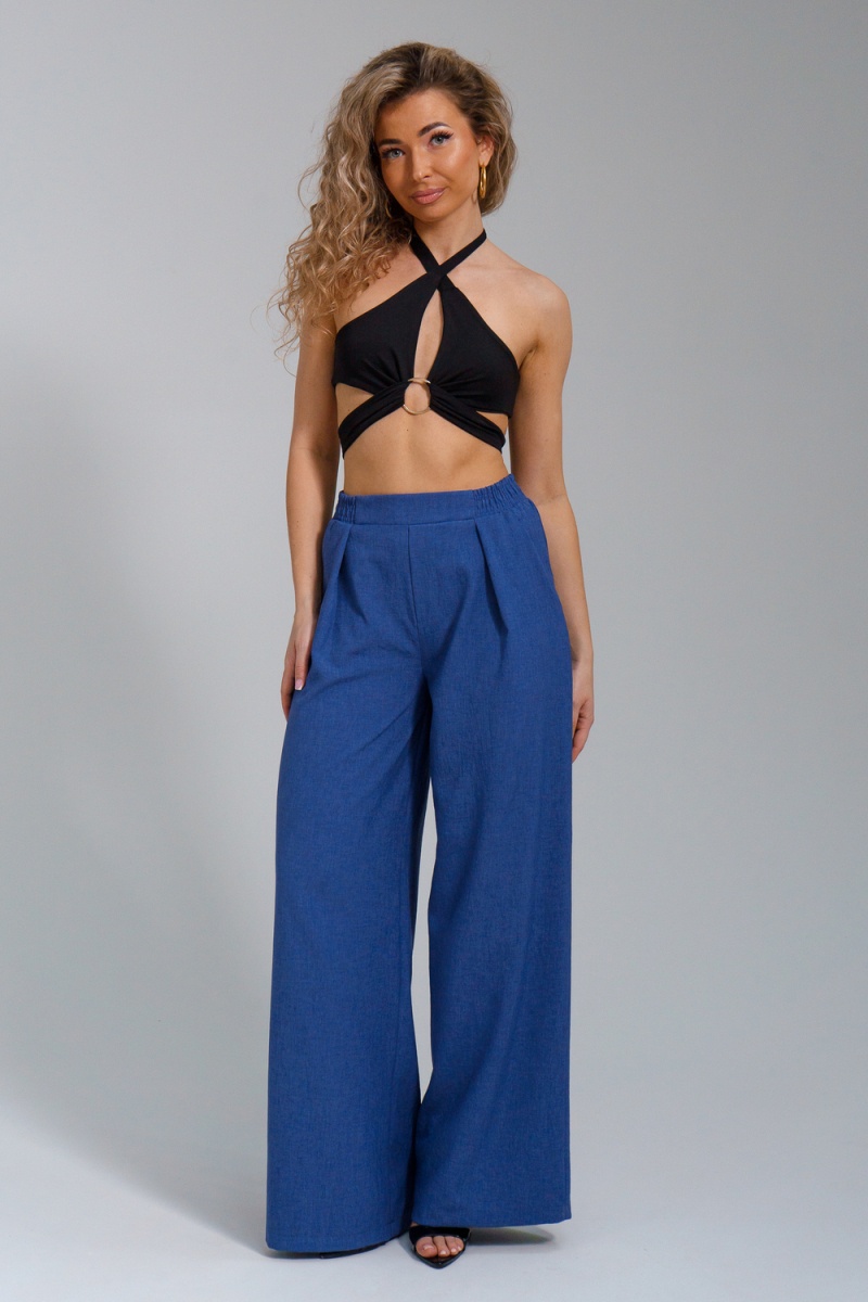 (ВНЛ) Брюки 53024 (джинс темный)