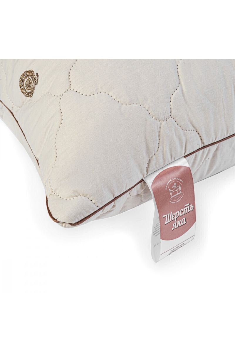 (П) Подушка Шерсть яка "Оригинал" ИвШвейСтандарт 70х70 (150г/м2)