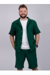 Костюм "Мэтью 2" зелёный, муслин