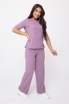 Костюм (футболка+брюки) - Stylus - 743 - сухая роза