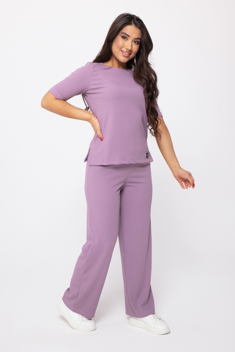 Костюм (футболка+брюки) - Stylus - 743 - сухая роза