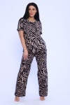 Костюм с брюками 20160 (зебра)
