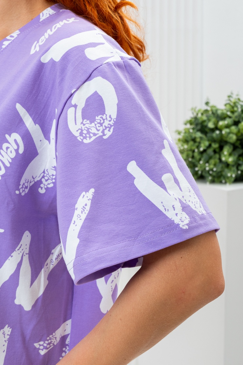 Туника 8387 (лавандовый)