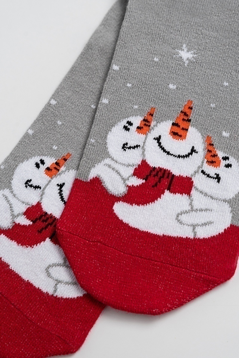 Носки стандарт Снеговики (в ассортименте)