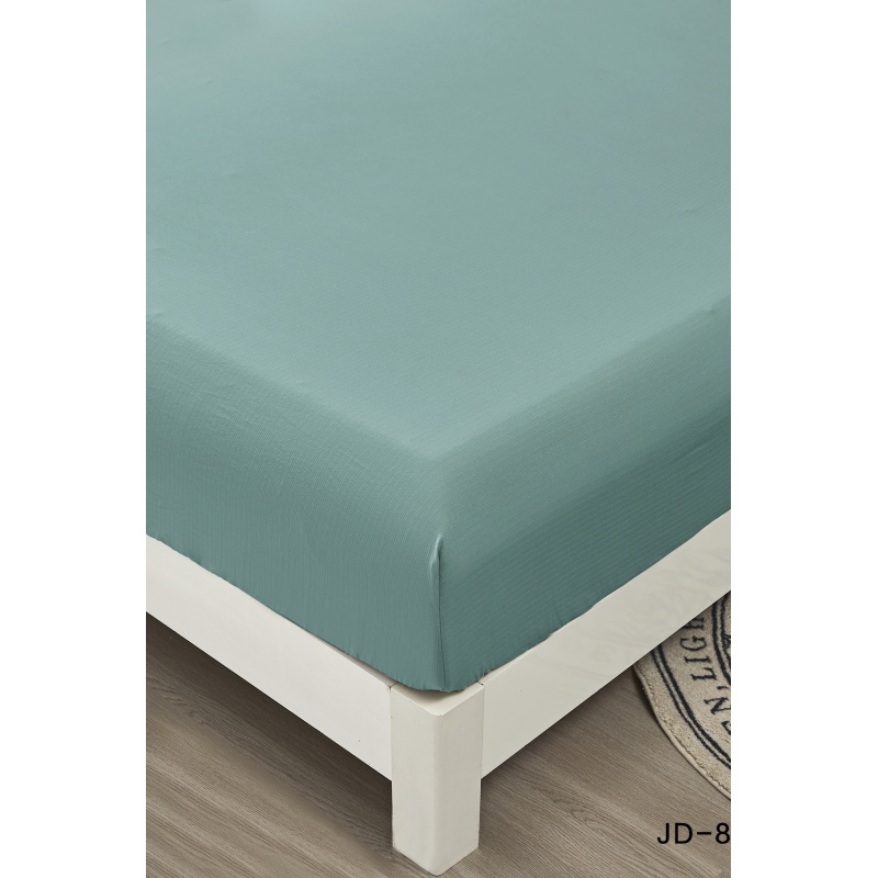 КПБ полукомплект простыня на резинке Борт 25 + 2 наволочки 50*70 изумруд (изумруд)