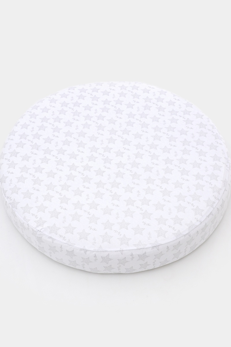 Простыня на резинке трикотажная на круглый матрас 75х75 арт (в ассортименте)