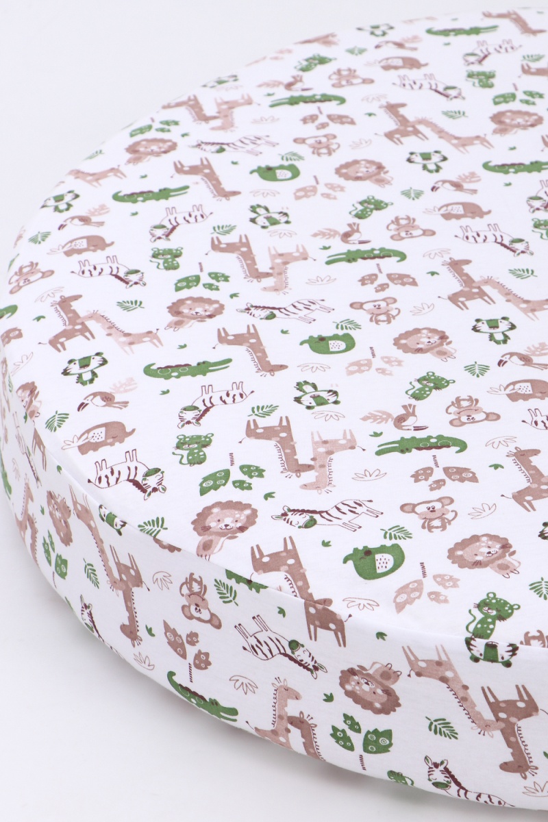 Простыня ПРК-КР/зоопарк (в ассортименте)