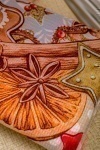 Полотенце кухонное Уютный вечер (бежевый)