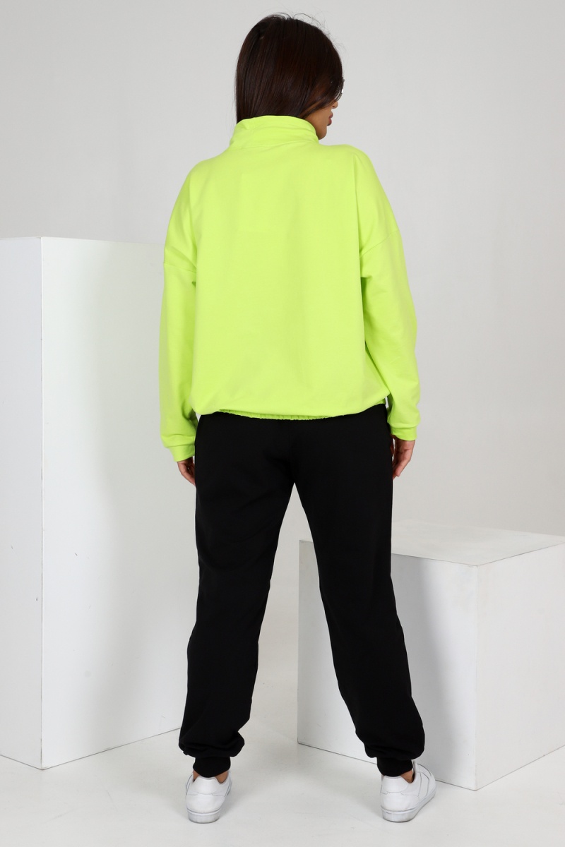 Костюм с брюками 46541 (салатовый)