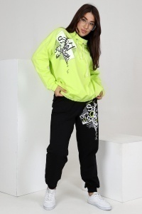 Костюм с брюками 46541 (салатовый)