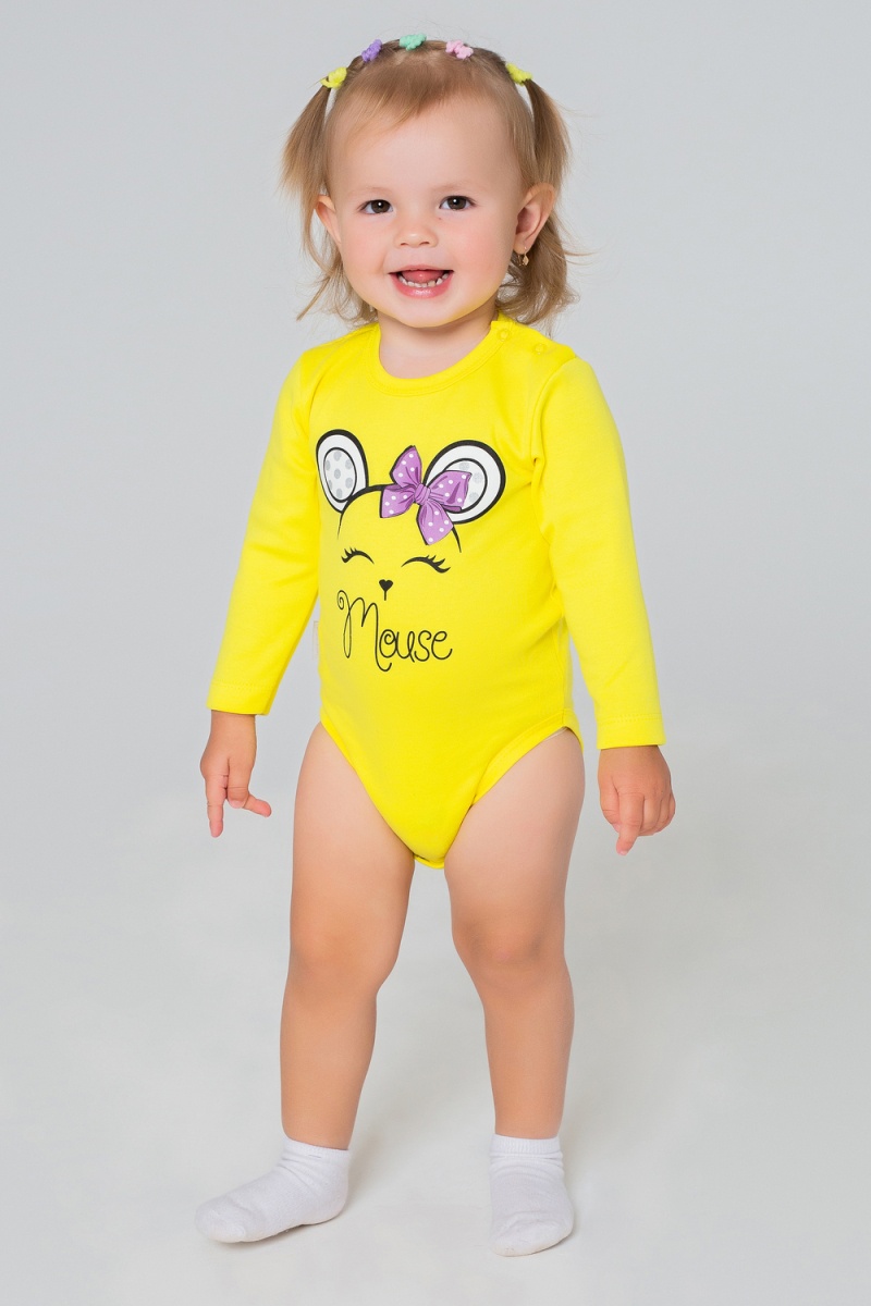 Боди Пинки 20729 (лимонный)