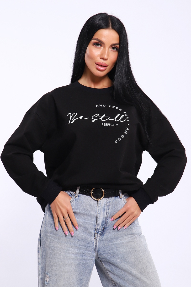 Толстовка 80039 (черный)