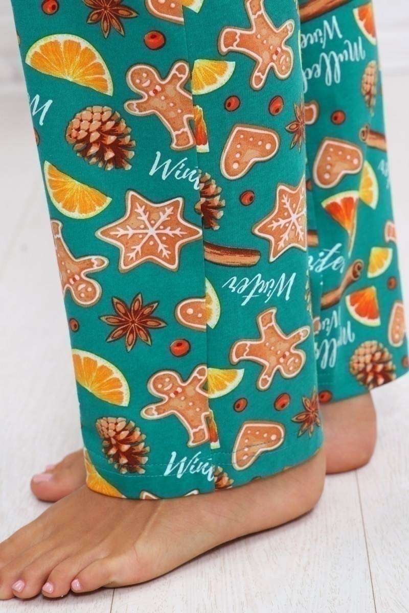 Брюки 1034 (изумруд)