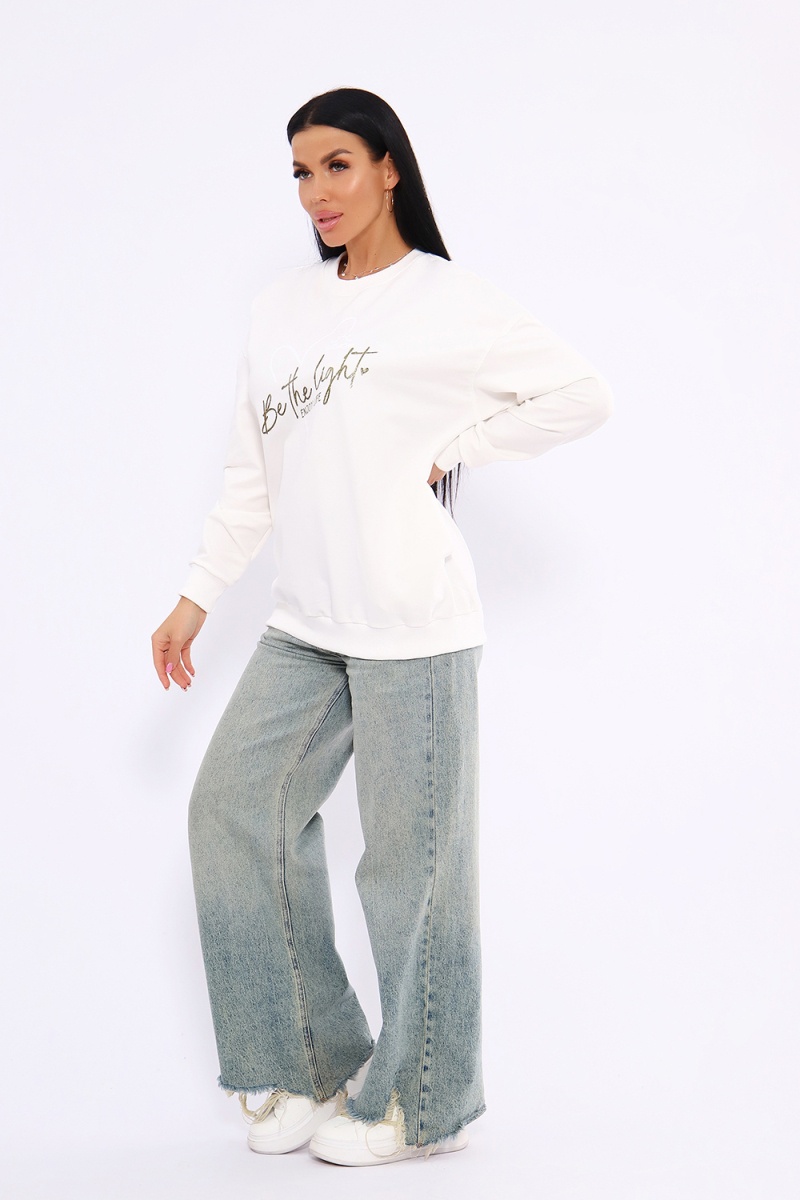 Толстовка 80040 (молочный)