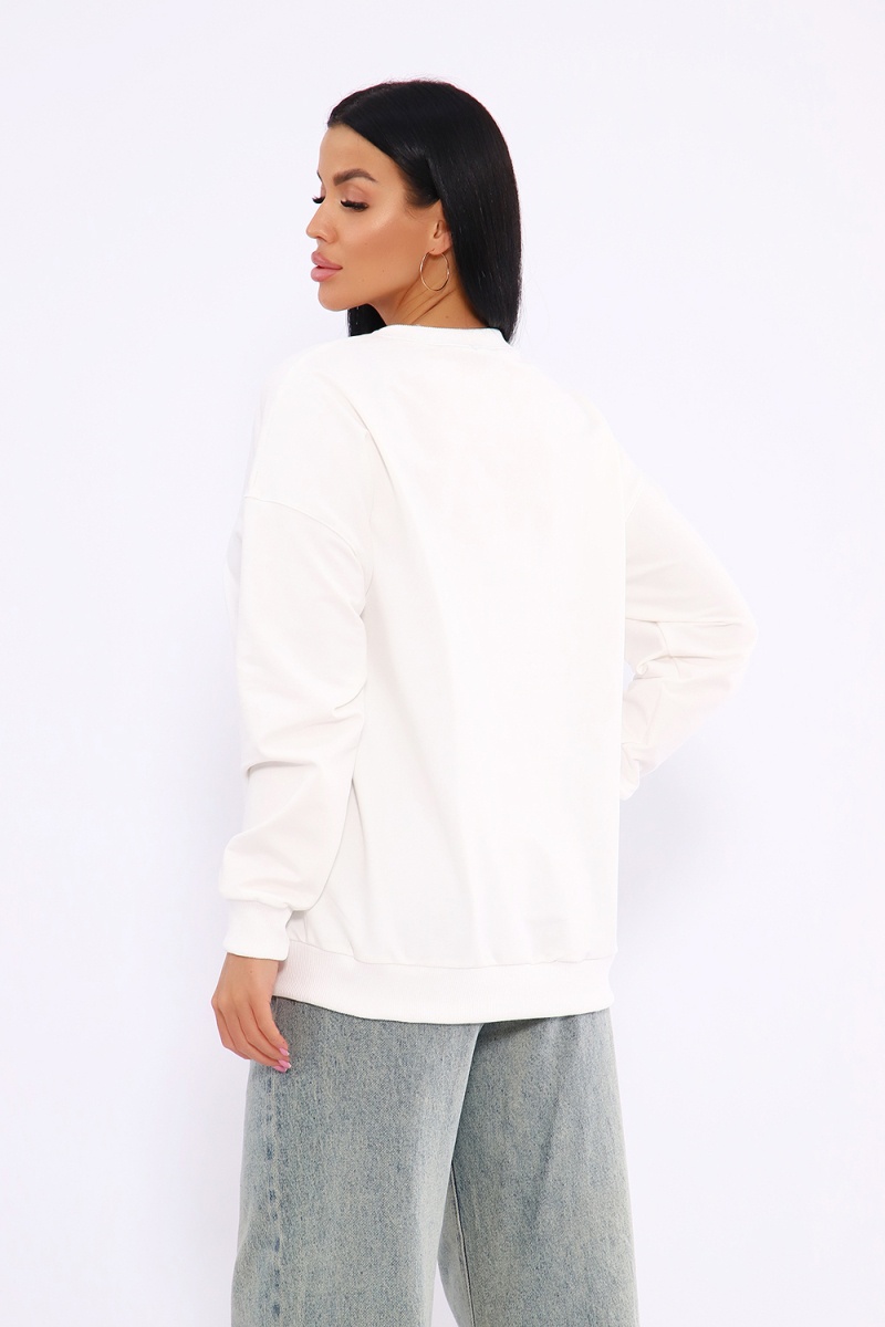 Толстовка 80040 (молочный)