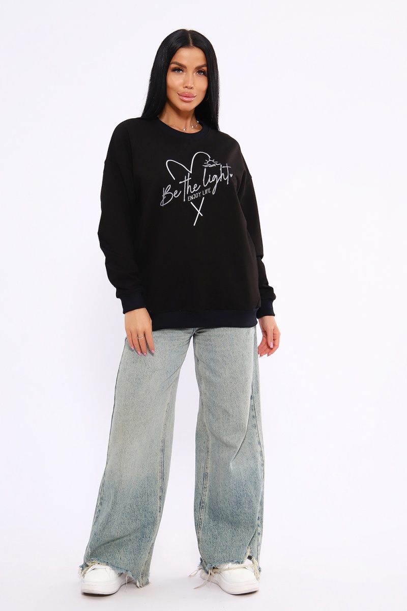 Толстовка 80040 (черный)