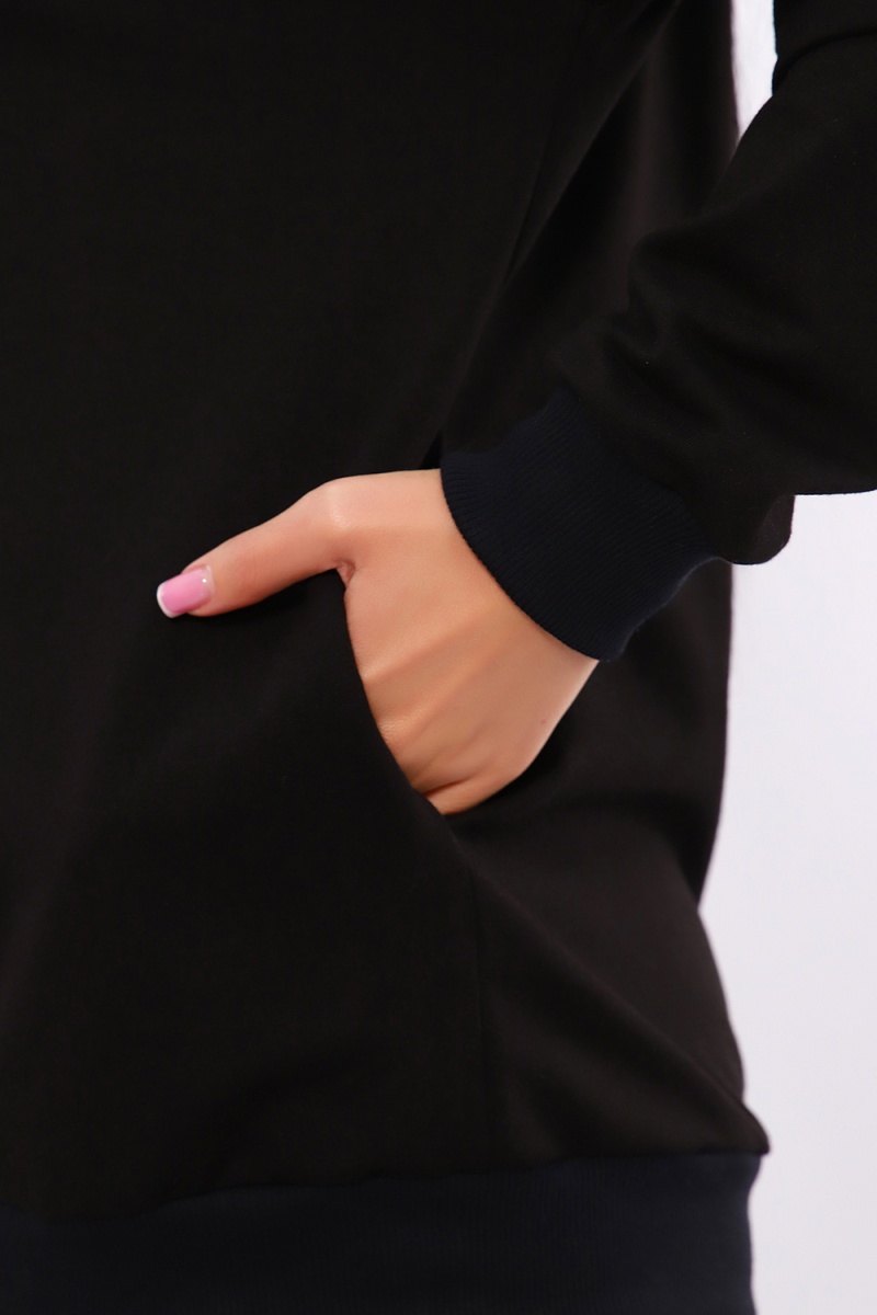 Толстовка 80040 (черный)