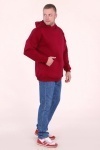 Худи с начесом - Rocky - 898 - бордо