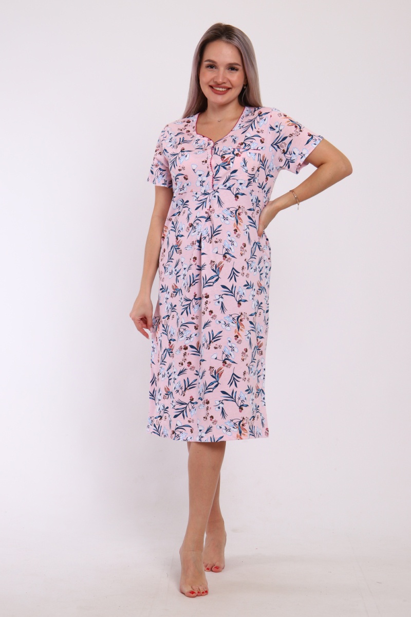 Сорочка 209 (розовый)