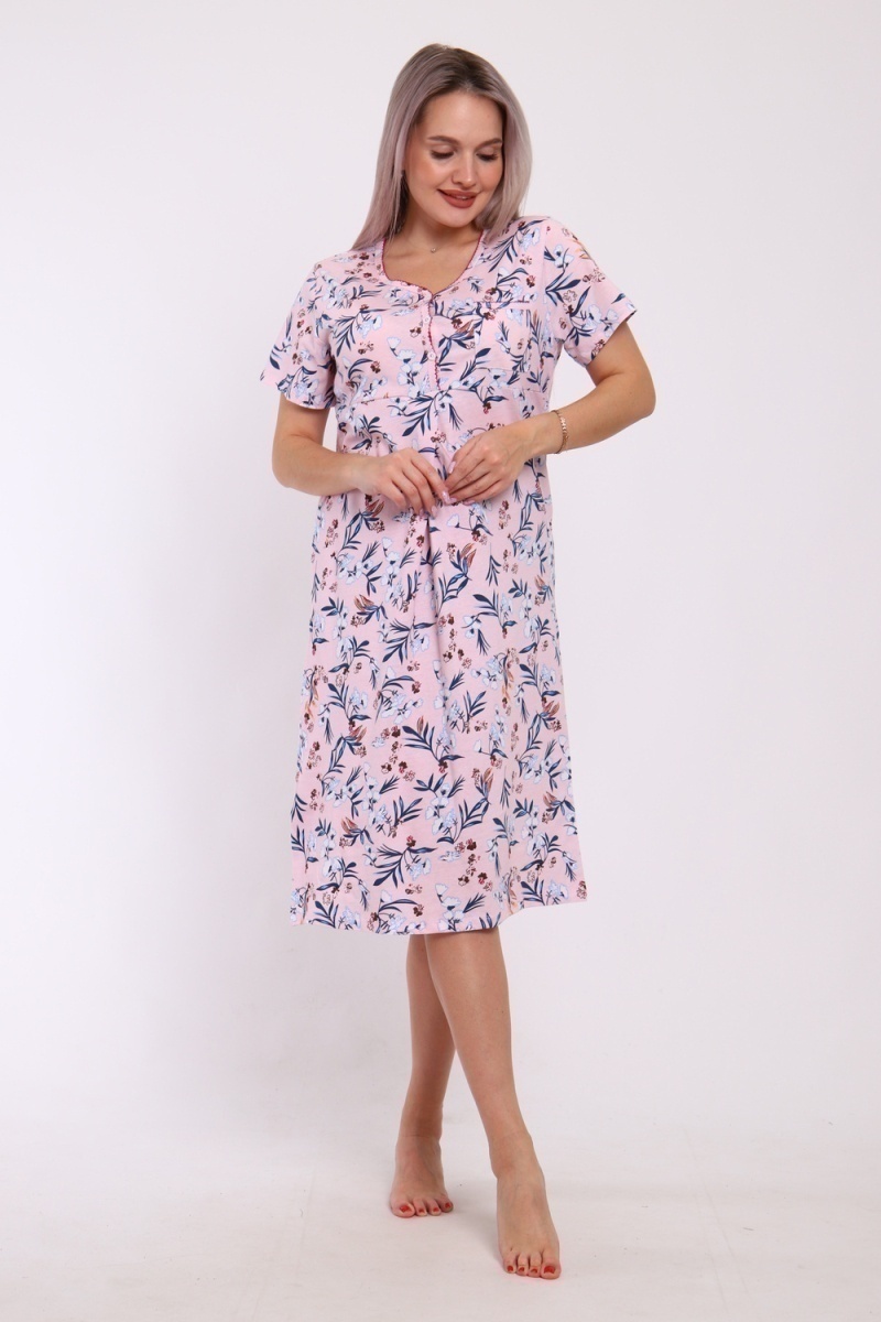 Сорочка 209 (розовый)