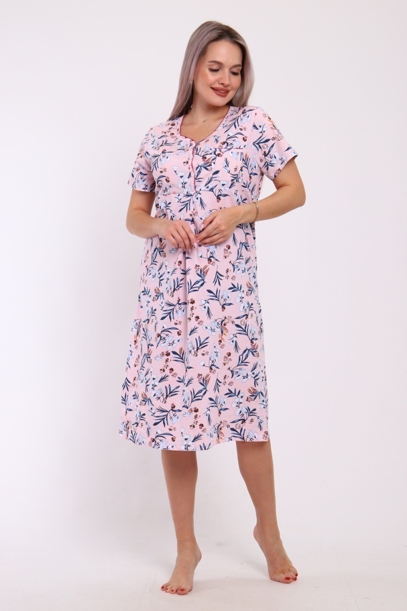 Сорочка 209 (розовый)