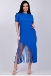 Платье "Калипсо 4" василёк, трикотаж (М)
