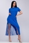 Платье "Калипсо 4" василёк, трикотаж (М)