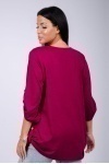 Туника "Стелла" бордо, вискоза (М)