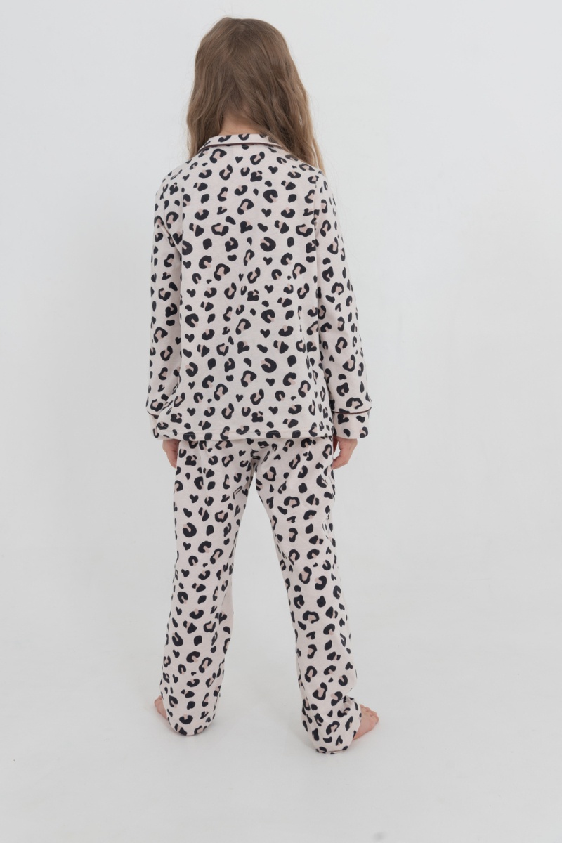 Пижама с брюками Наоми-кант (бежевый)