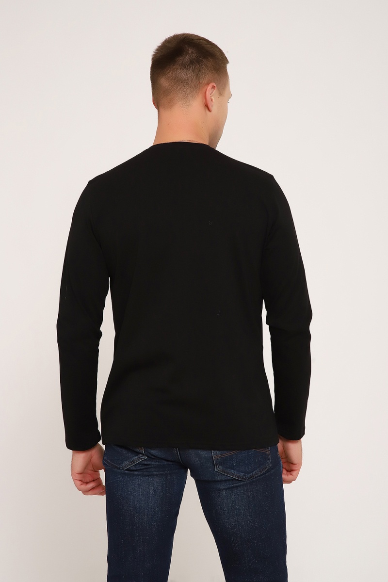Лонгслив 101ЛМ (черный)