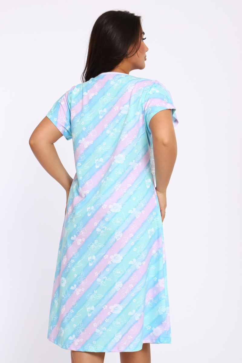 Сорочка 21614 (голубой)