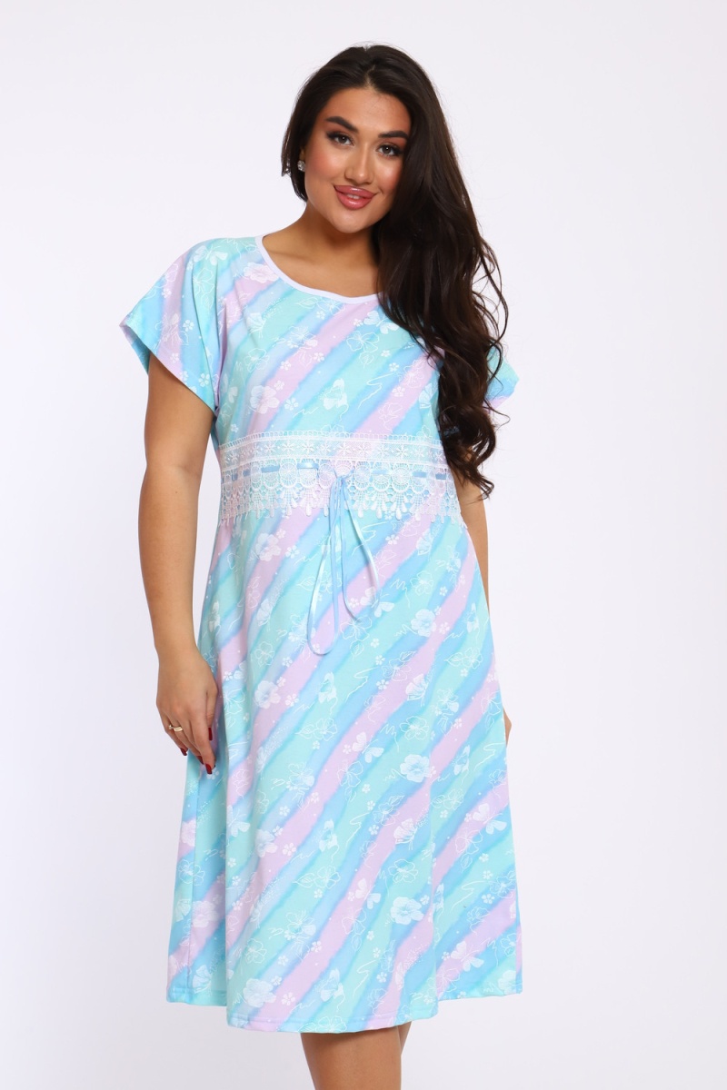 Сорочка 21614 (голубой)