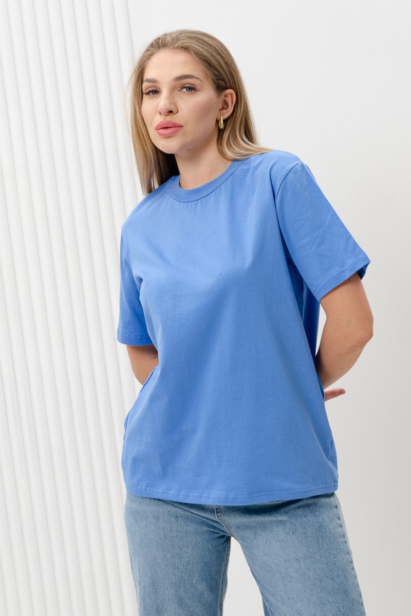 Футболка 8471/3 унисекс (голубой)