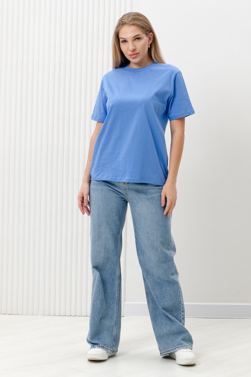 Футболка 8471/3 унисекс (голубой)