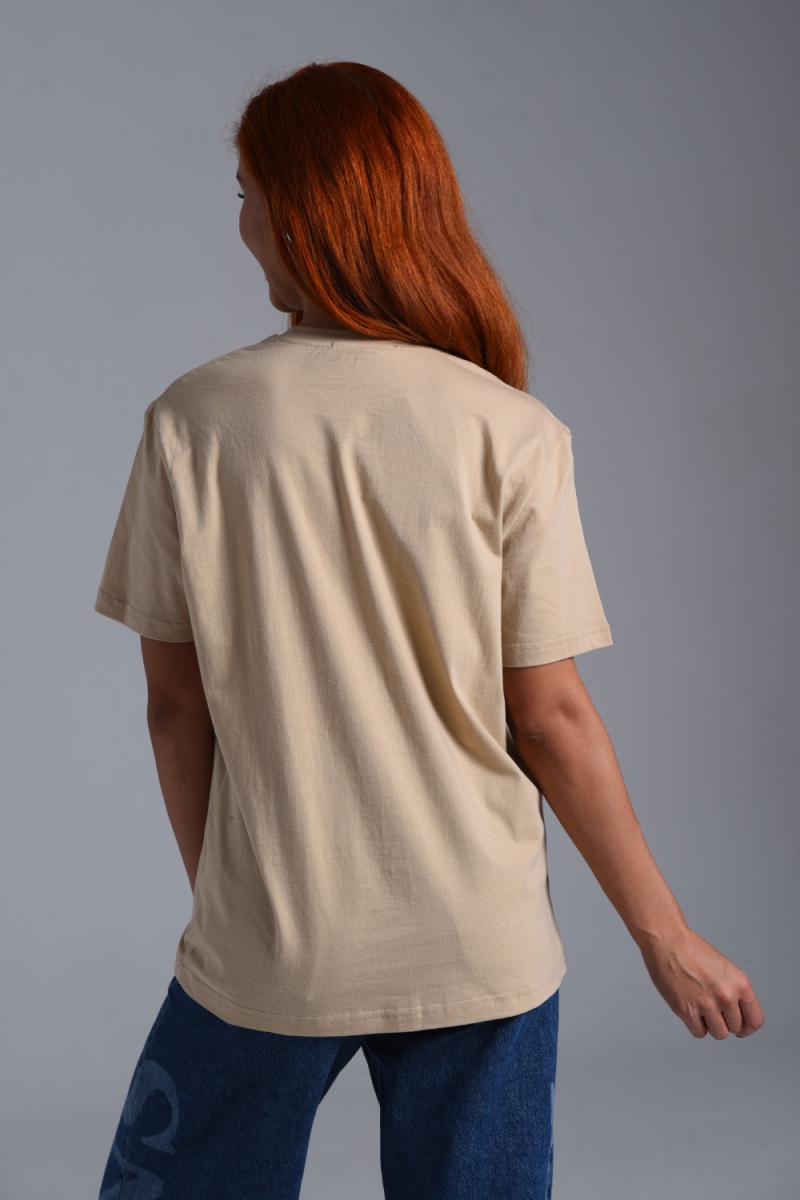 Футболка 8471/4 унисекс (бежевый)