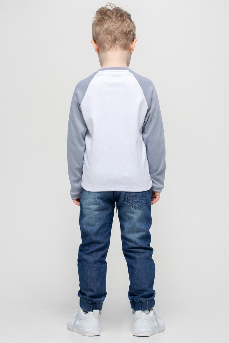 Детский свитшот Элвисин (серый)