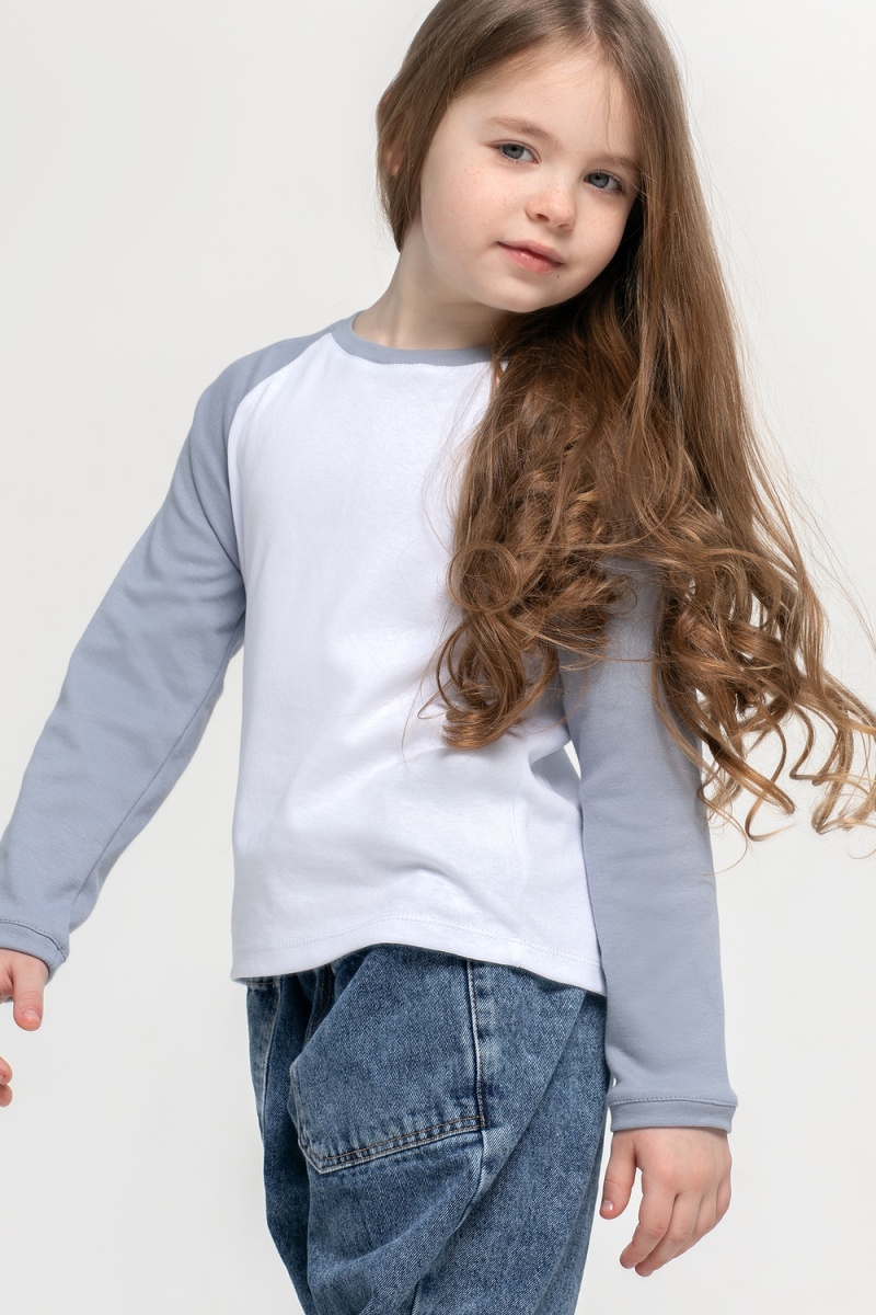 Детский свитшот Элвисин (серый)
