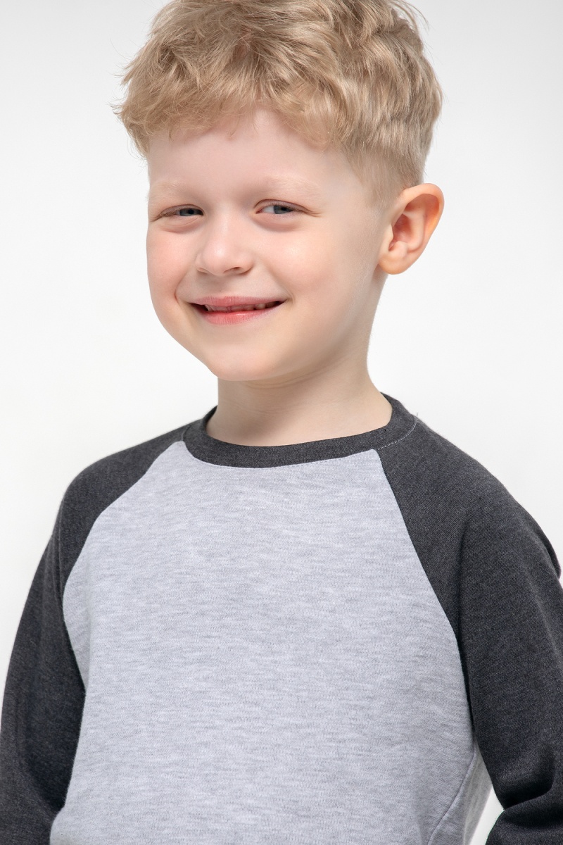 Детский свитшот Элвисин (антрацит)